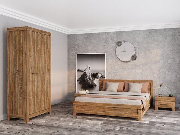 Set dormitor Etrlire 147, Stejar Stirling, PAL laminat