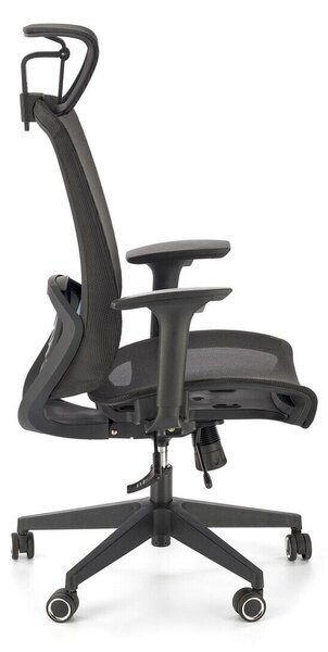 Scaun de birou Houston 1410, Negru, 117x63x63cm, 18 kg