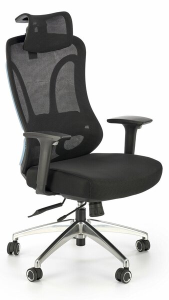 Scaun de birou Houston 1409, Negru, 121x70x70cm, 19 kg