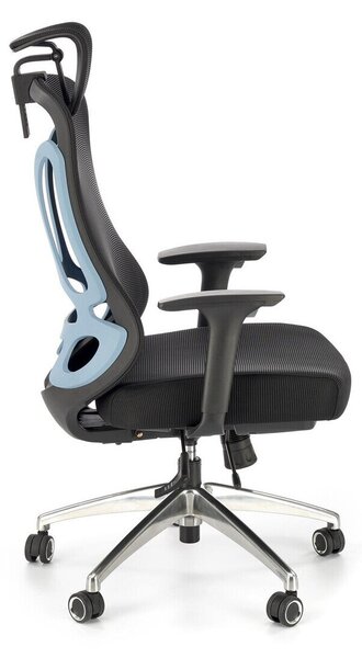 Scaun de birou Houston 1409, Negru, 121x70x70cm, 19 kg
