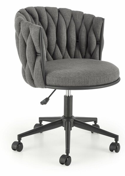Scaun de birou Houston 1406, Gri, 75x55x60cm, 10 kg
