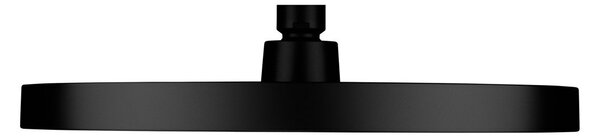 Oltens Vann cap de duș 26x26 cm rotund negru mat 37007300