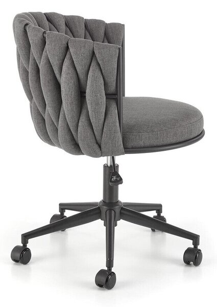 Scaun de birou Houston 1406, Gri, 75x55x60cm, 10 kg