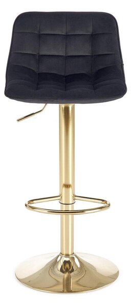 Scaun bar Houston 1441, Auriu, Negru, 84x43x44cm, 8.1 kg
