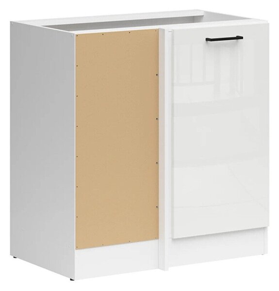 Dulap de colț modular Line White 101, PAL laminat, 83x79x45cm, 21.75 kg
