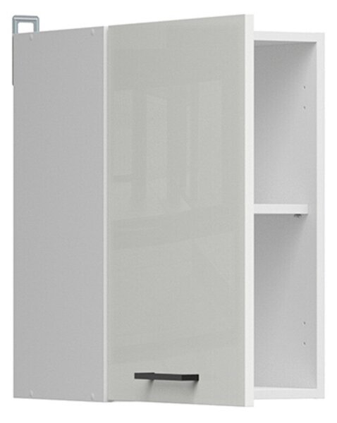 Dulap de perete modular Line White 104, PAL laminat, 57x40x31cm, 10 kg