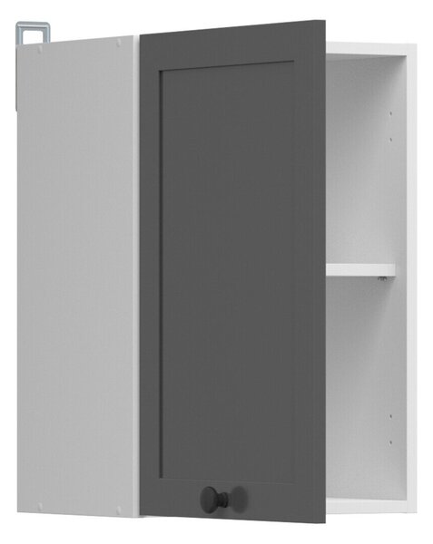 Dulap de perete modular Classic Grey 104, PAL laminat, 57x40x31cm, 10 kg