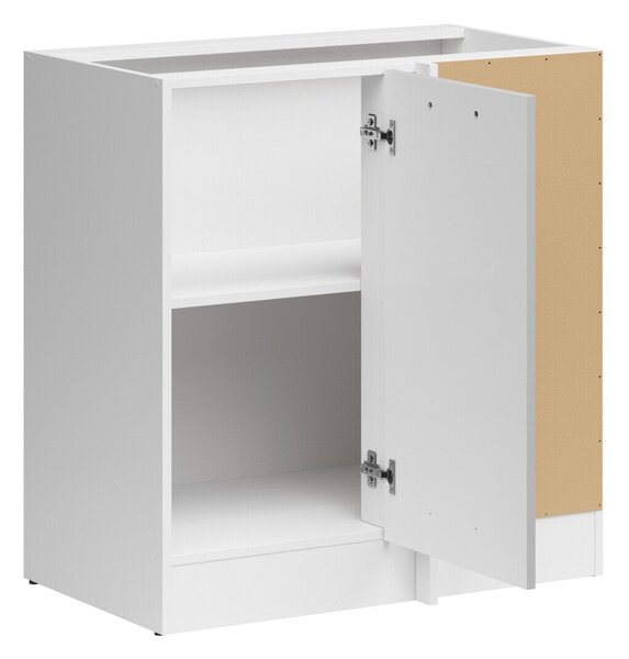 Dulap de colț modular Line Grey 101, PAL laminat, 83x79x45cm, 21.75 kg