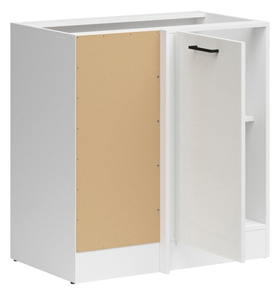 Dulap de colț modular Line White 101, PAL laminat, 83x79x45cm, 21.75 kg