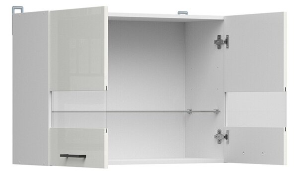 Dulap de perete modular Line White 107, PAL laminat, 57x80x31cm, 16.4 kg