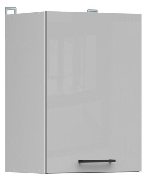 Dulap de perete modular Line Grey 104, PAL laminat, 57x40x31cm, 10 kg