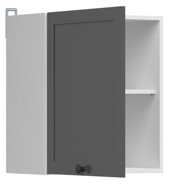 Dulap de perete modular Classic Grey 112, PAL laminat, 57x50x31cm, 11.2 kg