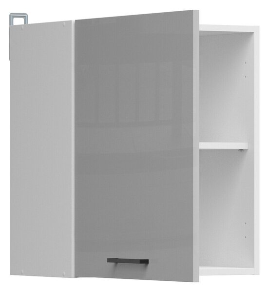 Dulap de perete modular Line Grey 112, PAL laminat, 57x50x31cm, 11.2 kg