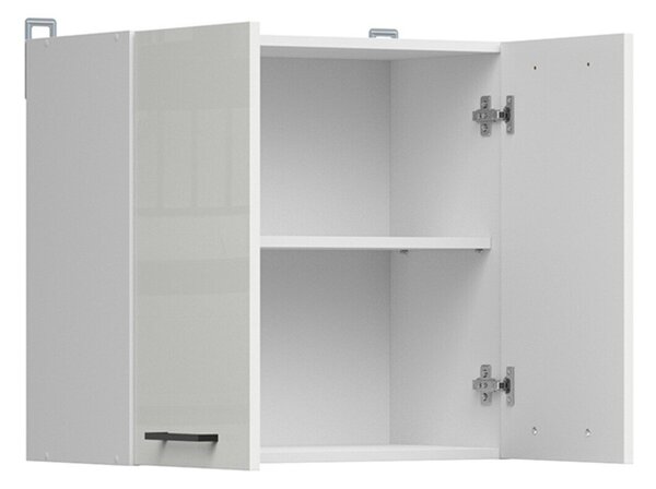 Dulap de perete modular Line White 110, PAL laminat, 57x60x31cm, 12.95 kg