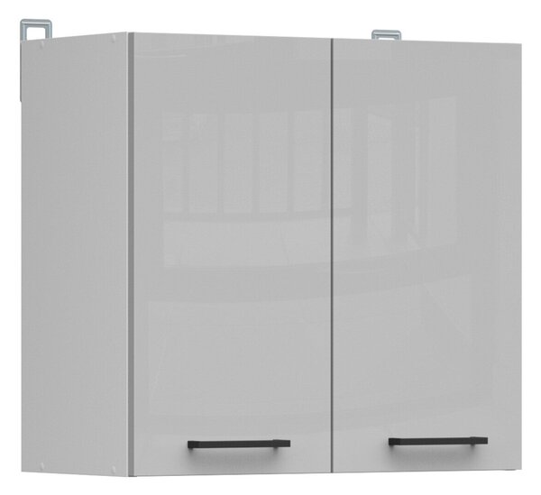 Dulap de perete modular Line Grey 109, PAL laminat, 57x80x31cm, 16.2 kg