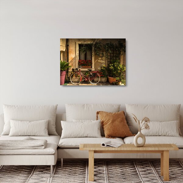 Tablou pe sticlă - Italia pitorească (70x50 cm)