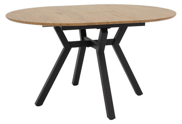 Masa Bucatarie/Dining Extensibila Fracesco MDF Stejar 100-140x100Cm