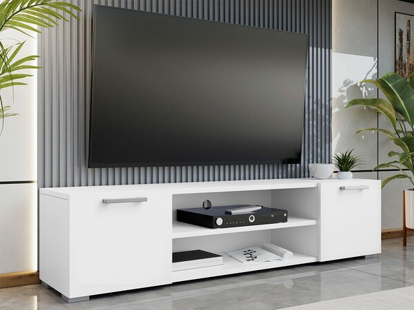 Comodă TV Comfivo Casus, Alb, PAL laminat, 36x156x35cm, 22 kg