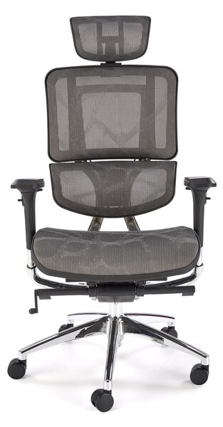 Scaun de birou Houston 1656, Gri, Negru, 130x72x70cm, 30 kg