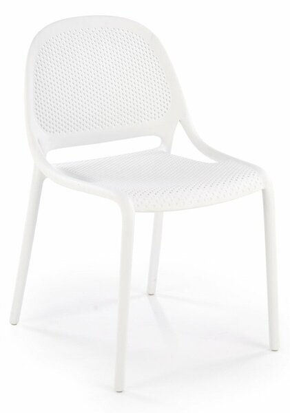 Scaun de exterior Houston 1672, Alb, 80x50x56cm, 4.7 kg, Mobilier deja asamblat