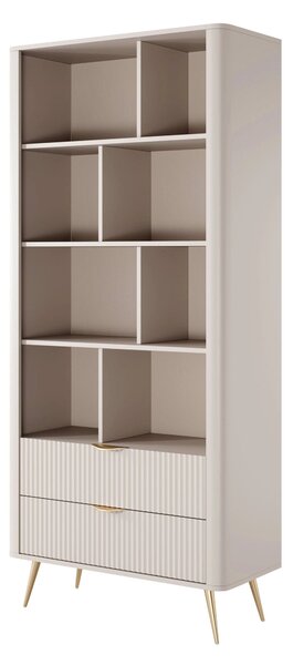 Raft Lectum, Bej, MDF, PAL laminat, 194x88x38cm, 55.9 kg