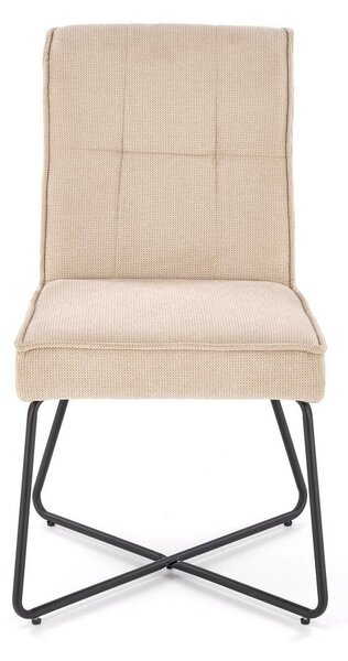 Scaun Houston 1674, Negru, Bej, 90x50x60cm, 7.3 kg
