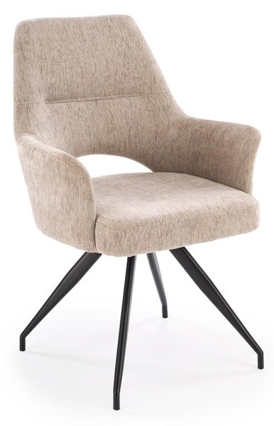 Scaun Houston 1675, Bej, Negru, 88x58x64cm, 10.5 kg