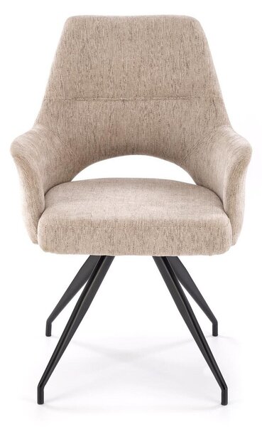 Scaun Houston 1675, Bej, Negru, 88x58x64cm, 10.5 kg