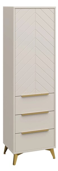 Raft Comfivo Citrus, Bej, MDF, PAL laminat, 180x54x40cm, 45 kg