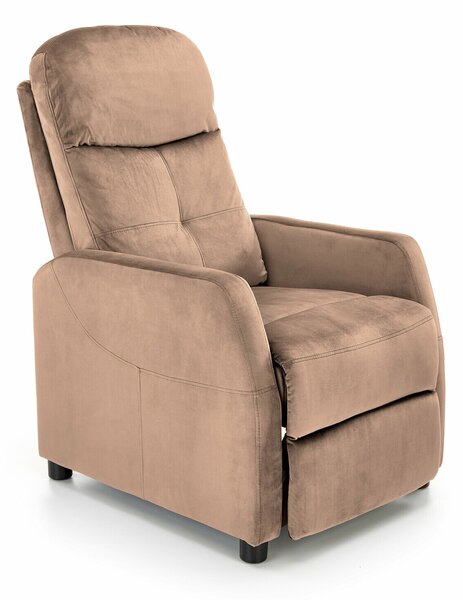 Fotoliu recliner Houston 992, Bej, Tapiterie, 103x64x84cm, 25 kg