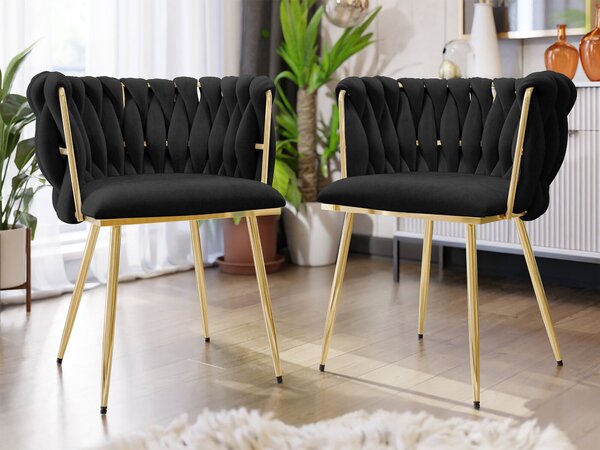 Scaun Comfivo Hilaritas XI, Negru, Auriu, 76x50x52cm, 12.9 kg