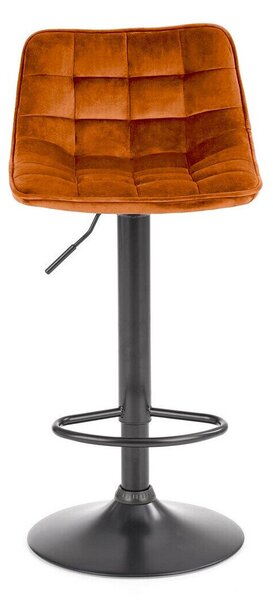 Scaun de bar Houston 964, Portocaliu închis, 84x43x44cm, 7 kg