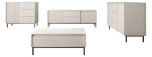 Set de living Comfivo Delruva II, Cașmir, PAL laminat, MDF