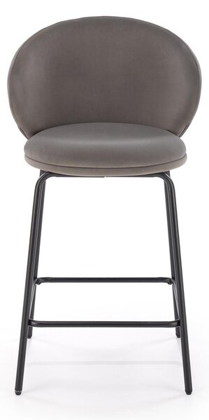 Scaun de bar Houston 1824, Gri, 92x51x50cm, 9.9 kg