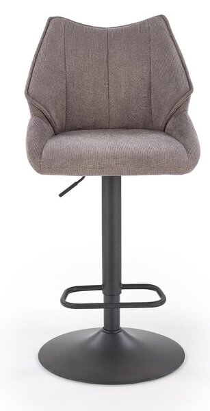 Scaun bar Houston 1843, Gri, Negru, 96x50x54cm, 8.5 kg
