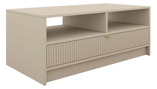 Măsuță de cafea Comfivo Papilio, Bej, MDF, 40x50x100cm, 29.5 kg