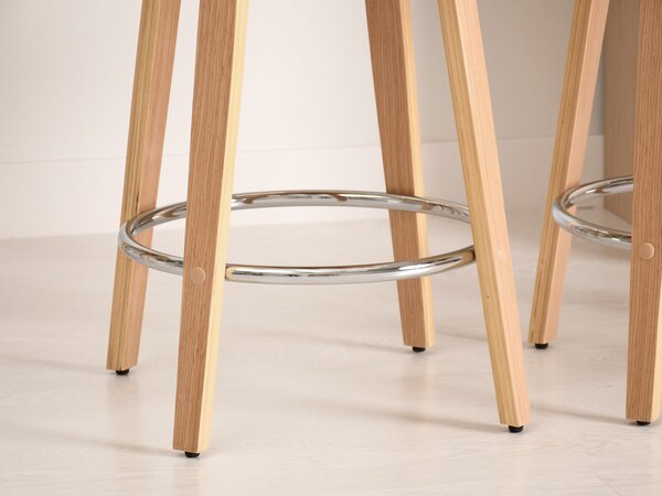 Scaun Heindrich (crem + stejar). Promo -15%. 1110626