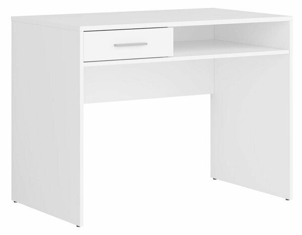 Birou Novsore 108, Alb, PAL laminat, 76x100x59cm, 28.65 kg