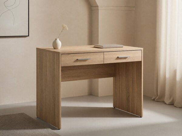 Birou Novsore 109, Stejar Sonoma, PAL laminat, 76x100x59cm, 28.5 kg