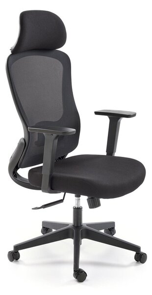 Scaun de birou Houston 1878, Negru, 118x65x65cm, 16 kg