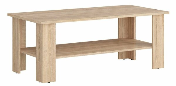 Măsuță de cafea Novsore 110, Stejar Sonoma, PAL laminat, 46x56x115cm, 16.85 kg