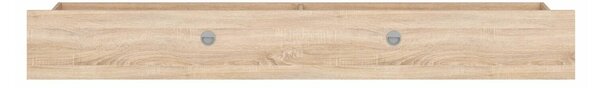 Spațiu de depozitare Novsore 125, Stejar Sonoma, PAL laminat, 26x199x59cm, 12.55 kg