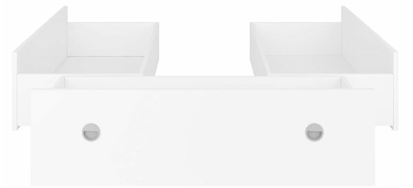 Spațiu de depozitare Novsore 129, Alb, PAL laminat, 31x104x48cm, 26.75 kg