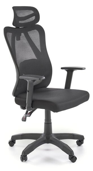Scaun de birou Houston 1881, Negru, 112x65x60cm, 15 kg