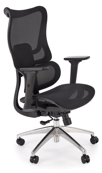 Scaun de birou Houston 1905, Negru, 115x64x70cm