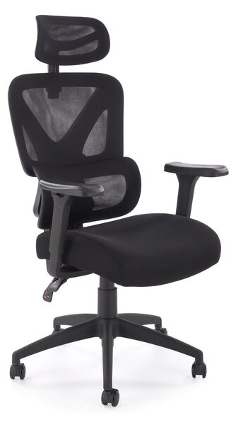 Scaun de birou Houston 1903, Negru, 123x66x71cm, 16 kg