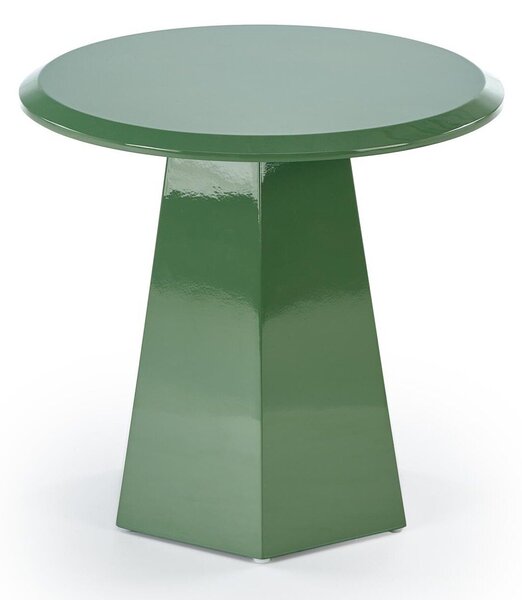 Măsuță laterală Houston 1922, Verde, MDF, 47cm, 8.5 kg