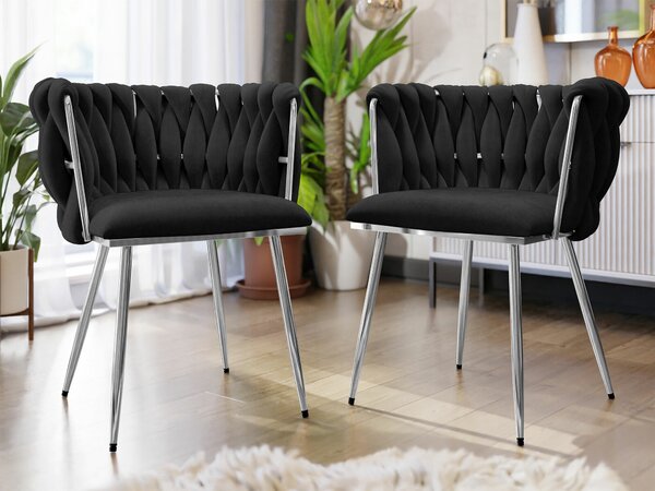 Scaun Comfivo Hilaritas XI, Negru, Argint, 76x50x52cm, 12.9 kg