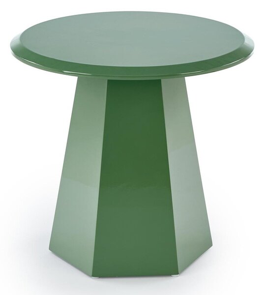 Măsuță laterală Houston 1922, Verde, MDF, 47cm, 8.5 kg
