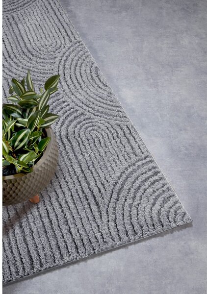 Covor tip traversă gri 80x240 cm Chappe Light Grey – Elle Decoration